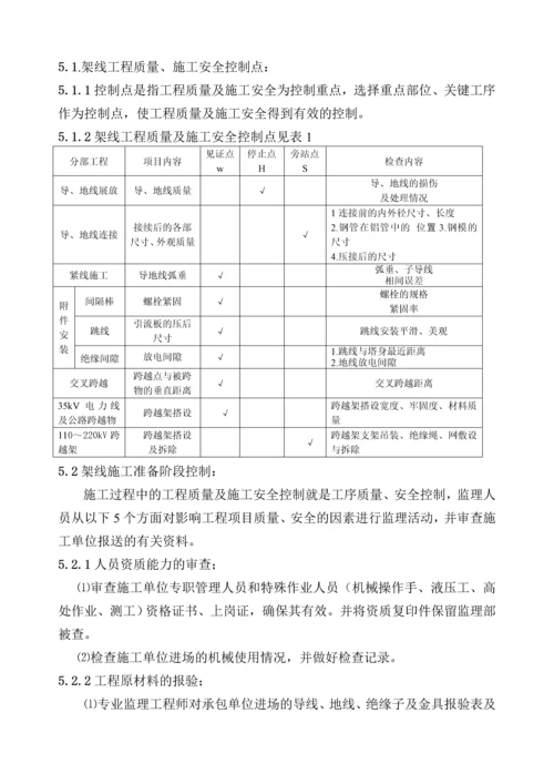 双回输电线路架线工程监理实施细则.docx