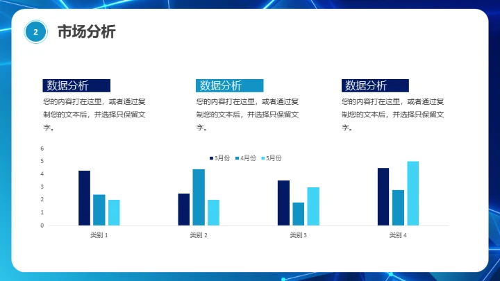 科技线条商业计划书通用PPT模板