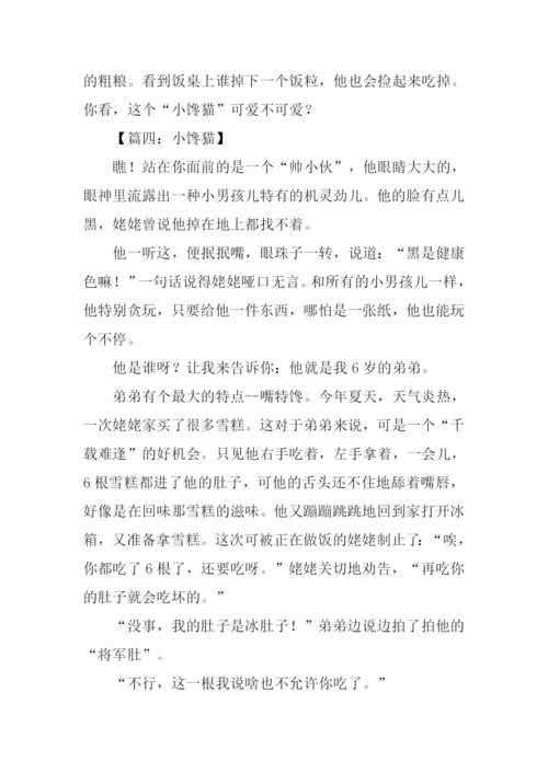 小馋猫作文800字.docx