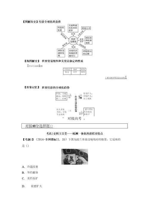 第29讲世界经济区域集团化的发展和经济的全球化趋势