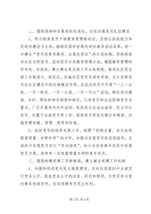 社区支部年度工作计划.docx