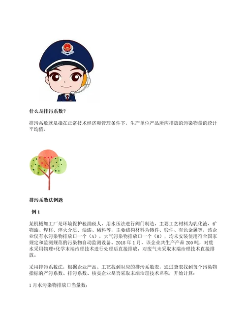 手把手教你环境保护税计算方法环保税怎么算排污系数法、物料衡算法这样用