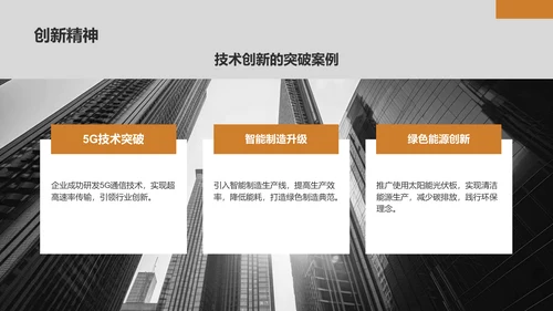 橙色商务风企业文化与团队介绍汇报PPT模板