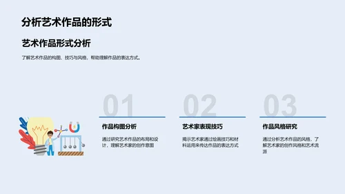 艺术赏析教学PPT模板