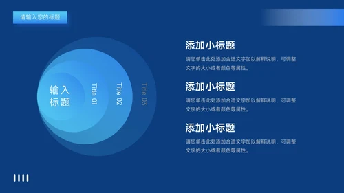 蓝色潮流渐变风新媒体运营报告PPT模板