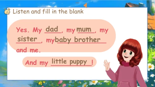 Unit 6 Meet my family Part A Let's talk课件（共38张PPT，