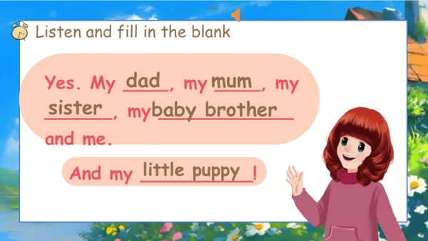 Unit 6 Meet my family Part A Let's talk课件（共38张PPT，