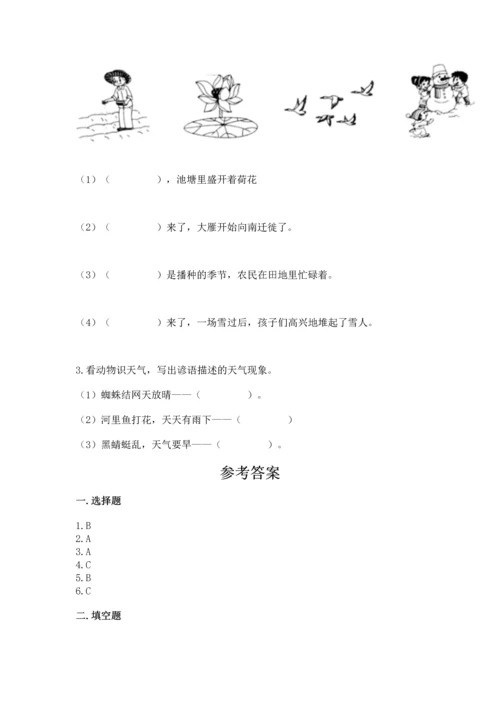 教科版二年级上册科学期末测试卷【名校卷】.docx