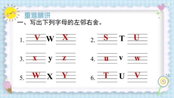Unit 6 Happy birthday（复习课件）-2023-2024学年三年级英语上册期末核心