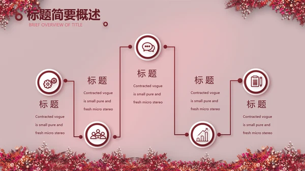 红色喜庆中式婚礼策划宣传PPT动态
