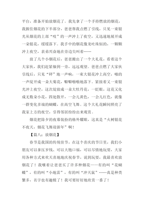 放烟花的作文450字.docx