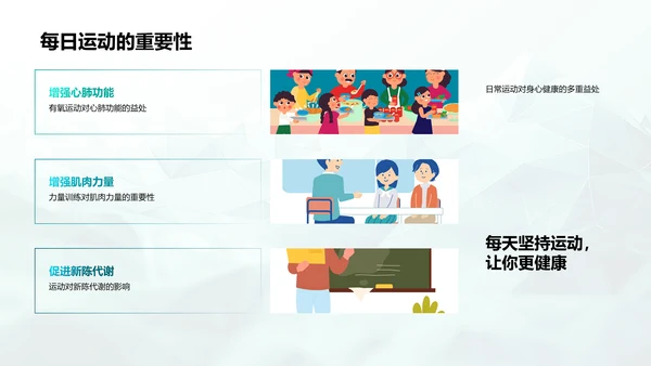 学生健康习惯培养PPT模板