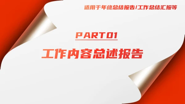 翻页创意年终总结工作总结PPT模板