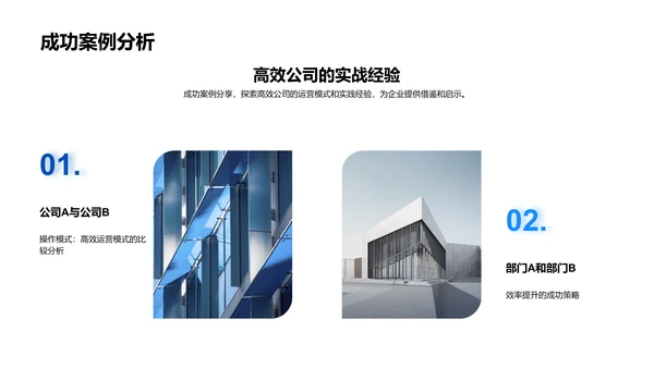 工作效率提升讲座PPT模板