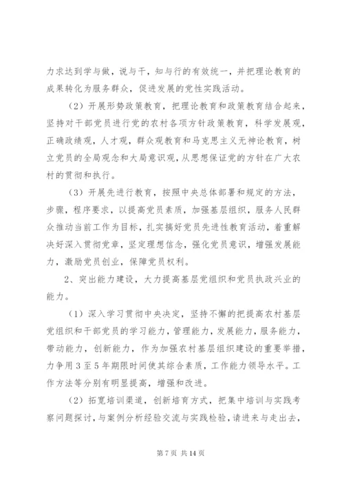 某年基层党建工作计划范文三篇.docx