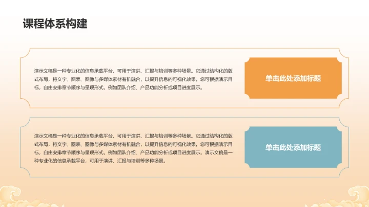 传统文化学习PPT模板