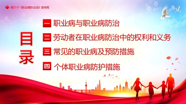 职业病防治法宣传周职业病预防知识培训PPT课件