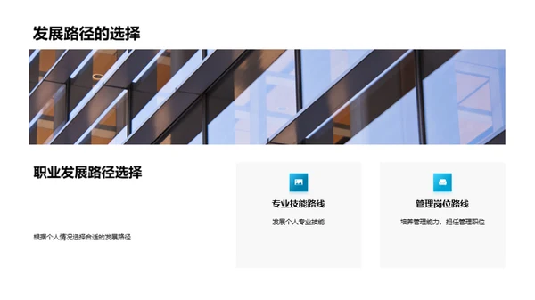 职业增值:晋升与规划