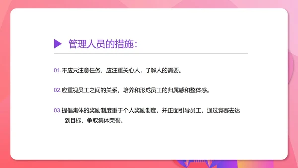 粉色扁平风管理目标培训能力PPT模板