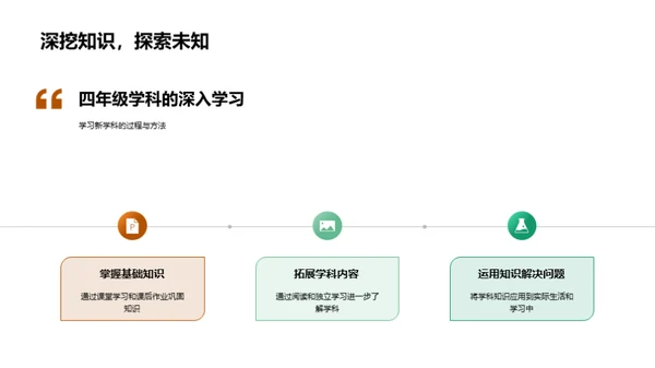 四年级的挑战与收获