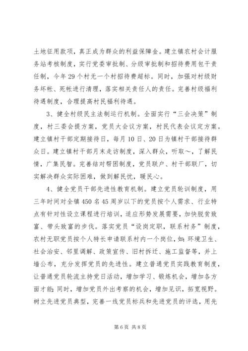 五乡镇党委创建“四型”党组织工作实施方案.docx