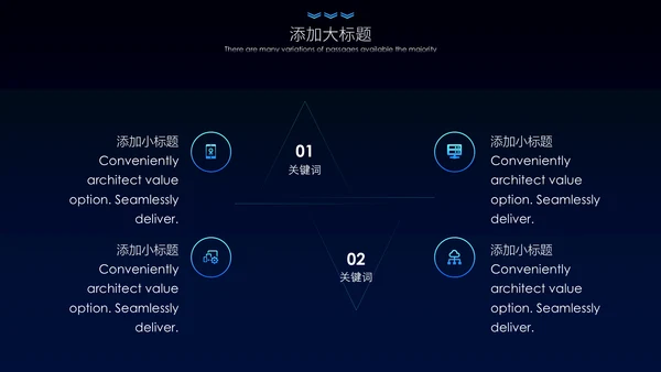 新越势新未来商务科技产品发布展会通用PPT