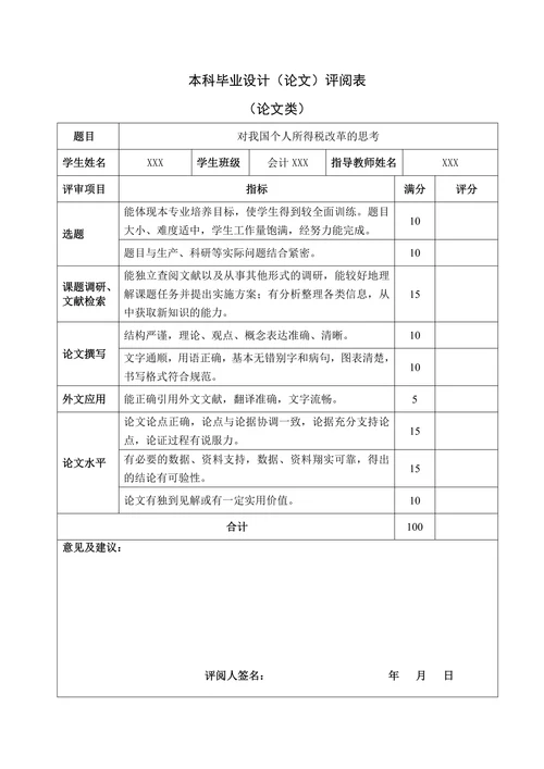 我国个人所得税改革的研究
