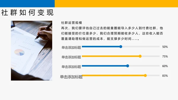 简约商务风社群运营玩法介绍PPT模板
