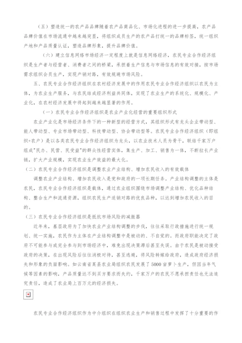 试论发展农民专业合作经济组织的必然性.docx