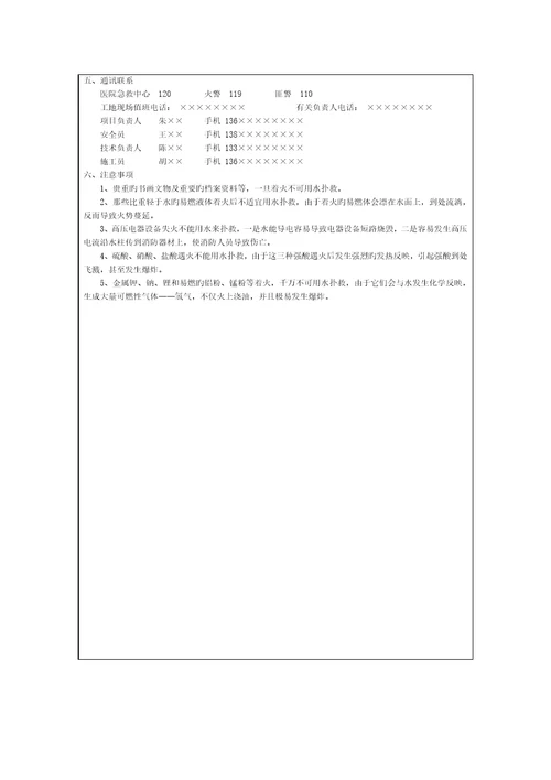 上海最新最全综合施工现场应急全新预案