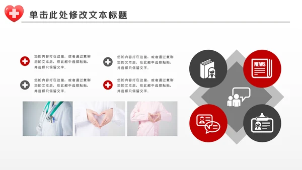 护士医疗汇报医生工作总结医学报告PPT