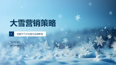 大雪营销策略