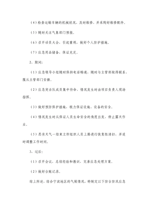 道路保洁类项目应急保障措施.docx