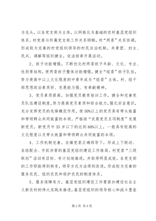 村党支部基层组织建设目标 (2).docx