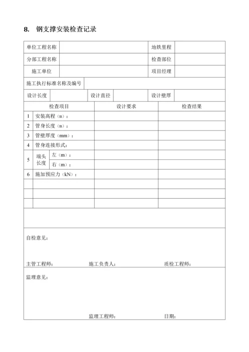 地铁施工记录、隐蔽工程检查记录.docx