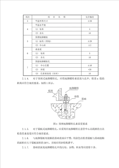 44压缩机组施工方案