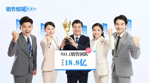 房地产建筑行业年终总结通用PPT模板