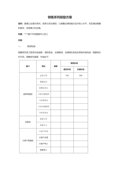 销售系列激励方案.docx