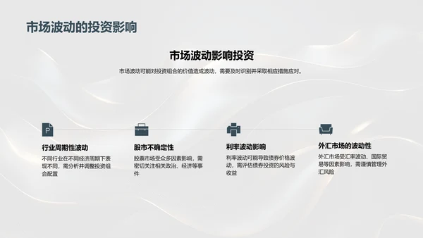 月度投资业绩与风险报告PPT模板