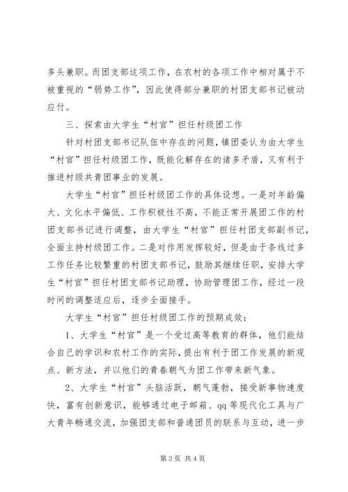 团支书队伍建设的调研报告.docx