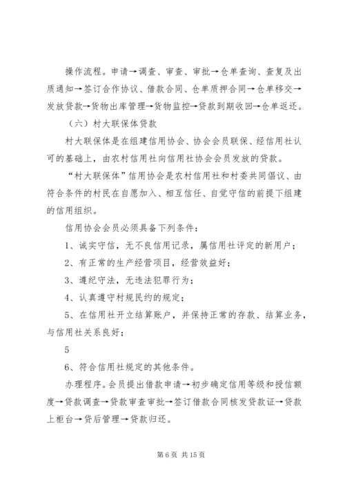 关于农村金融产品和服务方式创新情况的介绍.docx