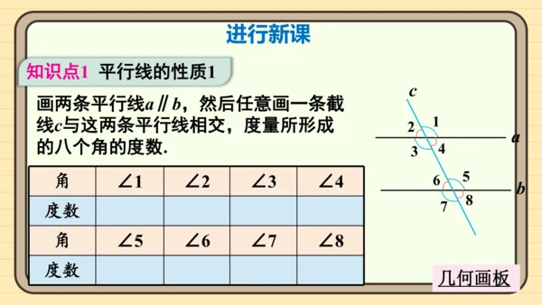 第1课时 平行线的性质