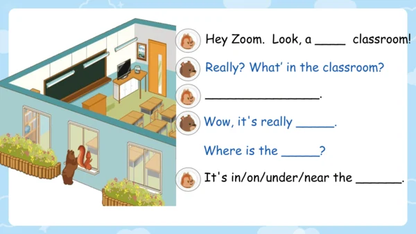 Unit 1 My classroom-Part A Let's talk & learn 课件(共