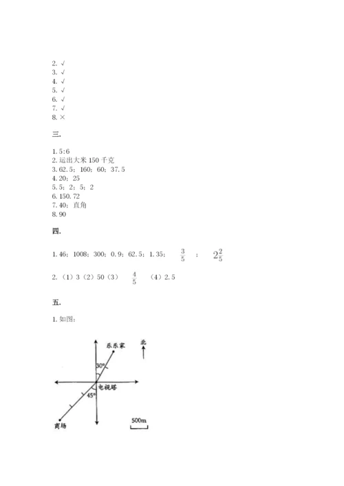 山东省济南市外国语学校小升初数学试卷含答案（新）.docx