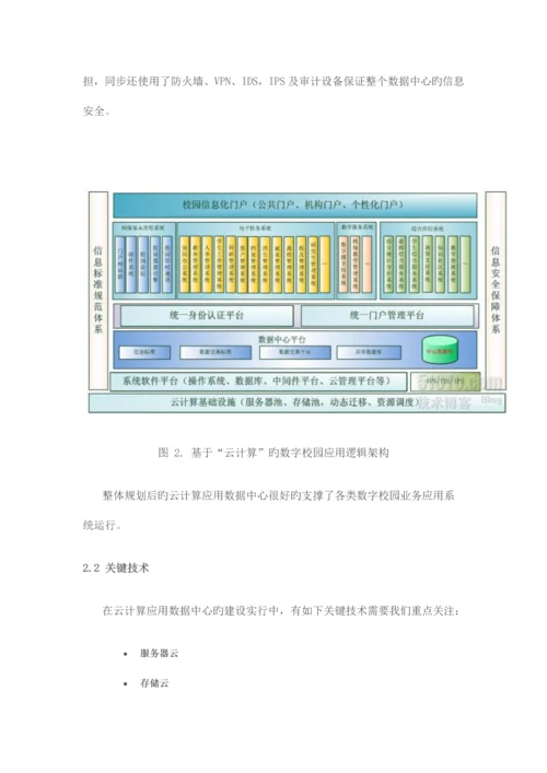 联奕云计算数字校园整体解决方案让高校云计算不再是浮云.docx