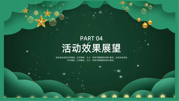 圣诞快乐节日活动策划文案通用PPT模板