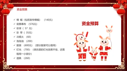 2023兔年元旦联会元旦联欢晚会活动策划PPT