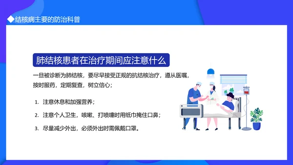 世界防治结核病日，呼吸科肺结核PPT模板