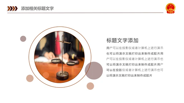 法院法律法学宪法刑法法庭律师PPT模板