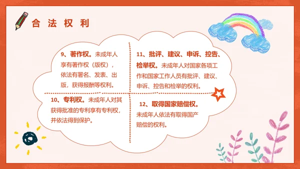 小学生法制教育知识PPT小天使课件